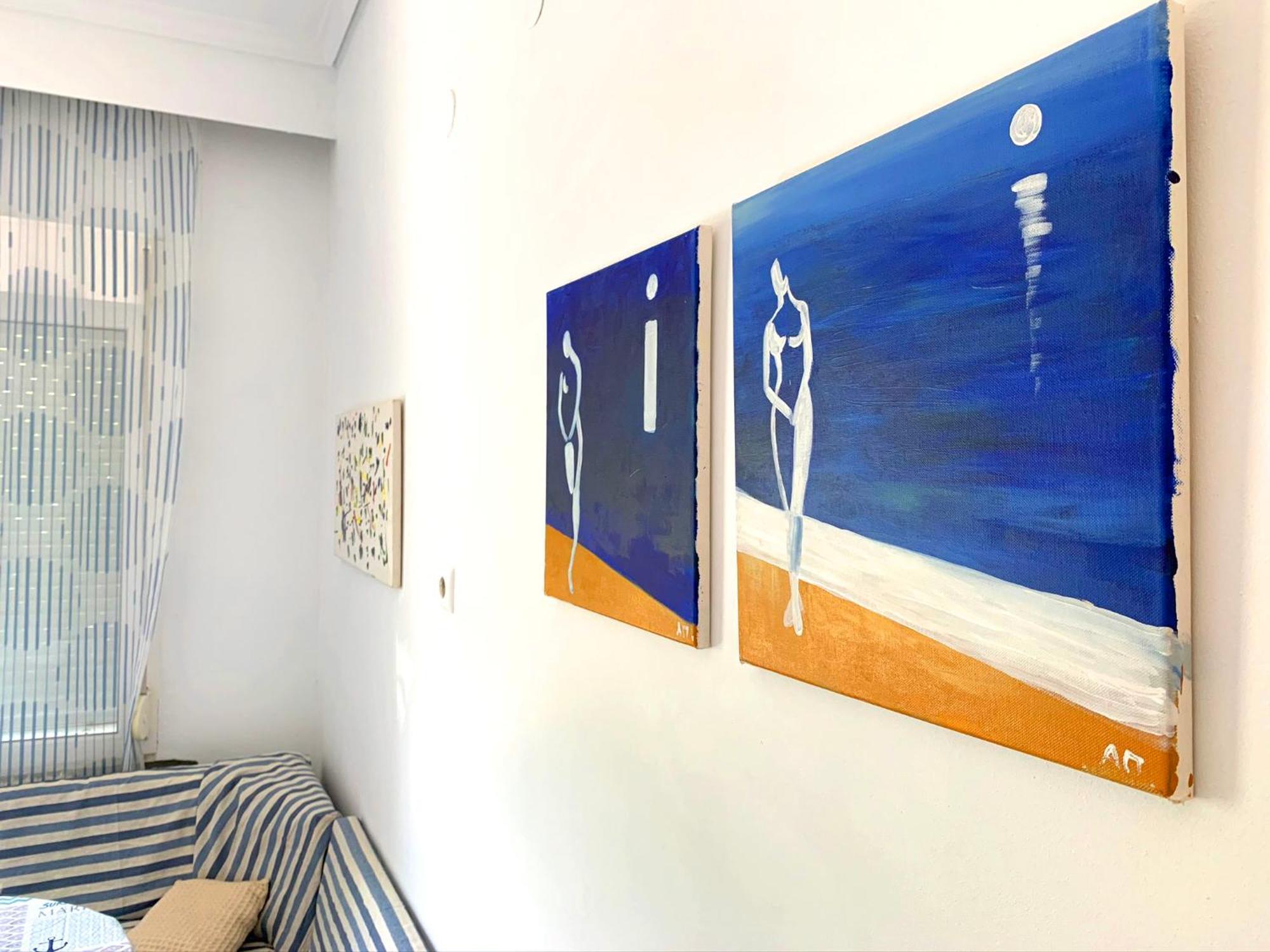 Skála Neón Epivatón Anna'S 3 Rooms Apartment Nei Epivates Beach מראה חיצוני תמונה